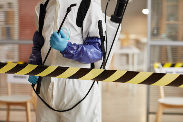 Professional Sewage Cleanup technician working in Atlanta, IN